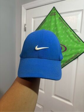 90s Nike Men Vintage Baseball Cap One Size Back Logo Embroidery Stretch Casual